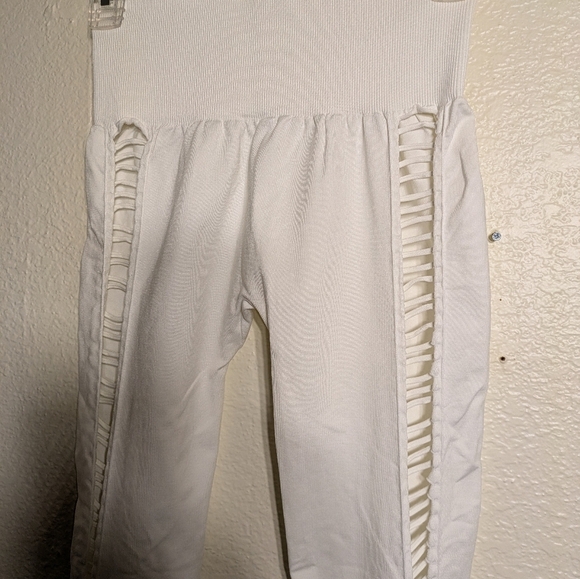 Nova Sport Size Small White High-Waisted Leggings - Picture 4 of 6